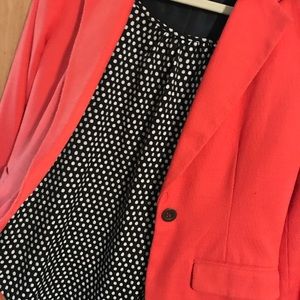 Black with white polka dot camisole